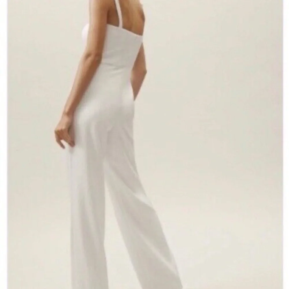 BHLDN THEIA Trinity white jumpsuit - Picture 3 of 4